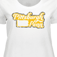 thumbnail image 4 of Inktastic Pittsburgh, Pennsylvania Retro Font Women's Plus Size T-Shirt, 4 of 5