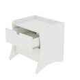 thumbnail image 6 of Manhattan Comfort Coney Mid-Century Modern 2-Drawer Nightstand in White, 6 of 11