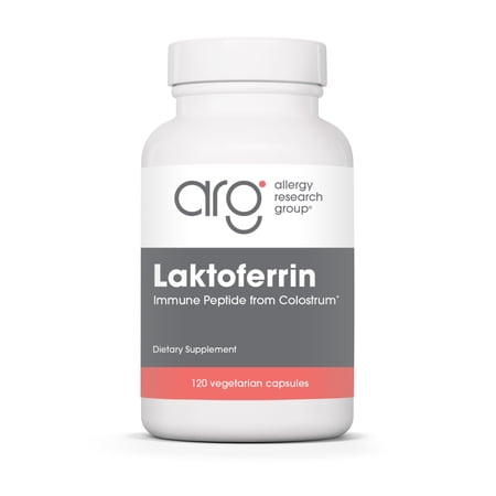 ARG Laktoferrin - 350mg Lactoferrin - Immune System & Gut Health Support - Gluten-Free & Non-GMO - 120 Servings - 120 Capsules