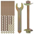 thumbnail image 1 of BESTYASH 12 Sets Countertop Fasteners Iron for DIY Enthusiasts Furniture Assembly, 1 of 7