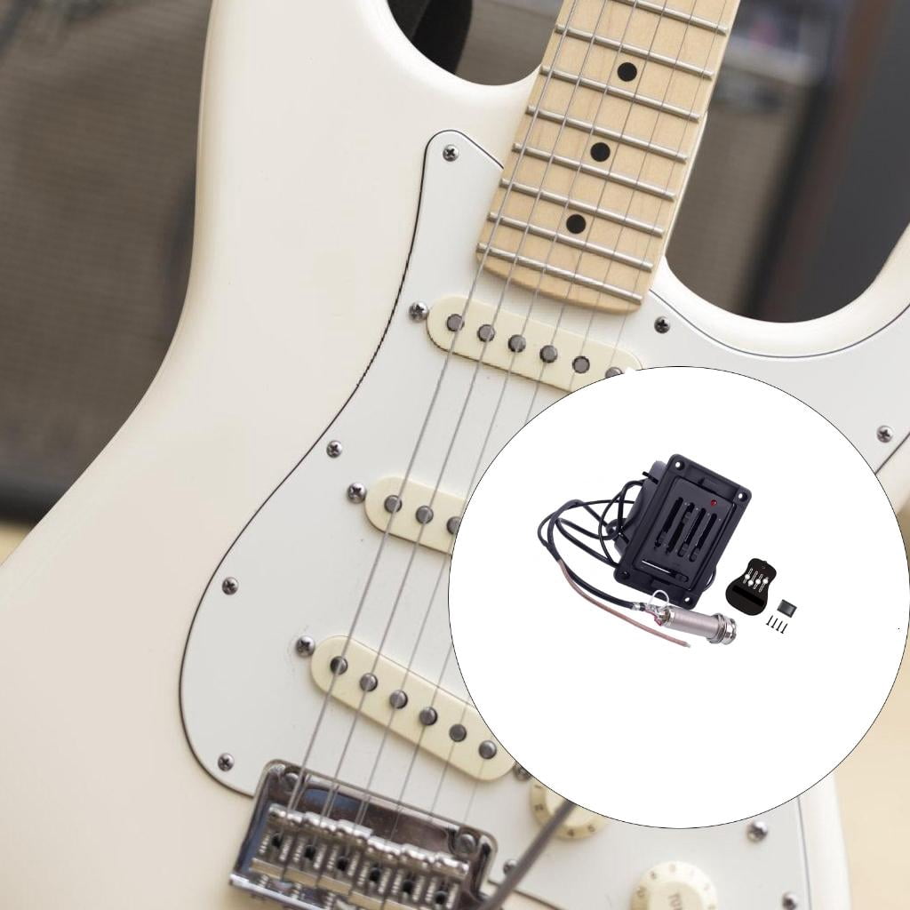 CEORPER Acoustic Guitar Pickup Amplifier Easy Installation Guitar Pickup System