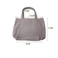 thumbnail image 4 of Yoga Tote Bag for Women Shoulder Bags Drawstring for Office Workout Travel Pilates Gym and Beach（grey）Excluding cushion, 4 of 4