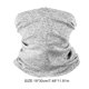 thumbnail image 5 of TureClos Braga para el cuello Bufanda unisex Uso universal Durabilidad Pañuelo Pasamontañas Alta elasticidad Múltiples colores Equipo deportivo Niños gris claro TureClos JD731879263, 5 of 5