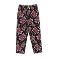 thumbnail image 4 of Xecao Ladybug Women's Straight Lounge Pajama Pants: The Epitome of Relaxed Sleepwear, 4 of 9