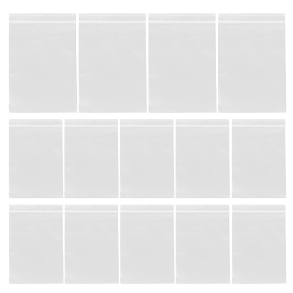 Snack Bags 100 Pcs Reusable Food Packaging Sealing for Small Dense Plastic Pe