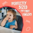 thumbnail image 4 of Earth's Best Organic Bite-Size Melty Hoops Strawberry Mango Puffed Baby Snack, 0.32 oz Bags (4 Pack), 4 of 13