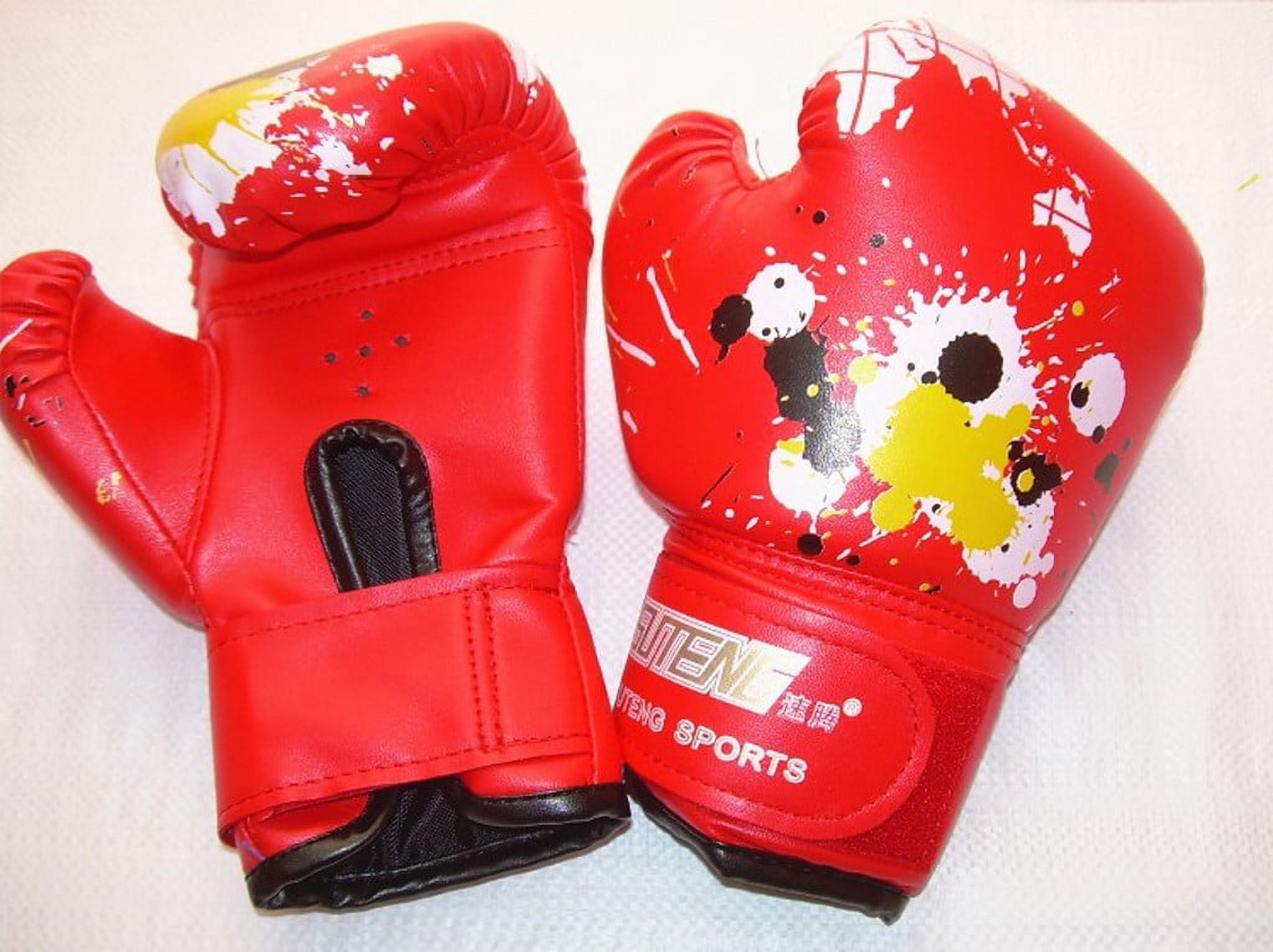 Boxing Gloves for Kids & Children,Boxing Gloves for Children 3-10 Youth Boys Girls Toddler PU Cartoon Sparring Training Boxing Gloves for Punching Bag, Kickboxing, Muay Thai Clearance