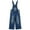 MidBlue-2783, variant on KIDSCOOL SPACE Girls’ Denim Overalls, Wide Leg Jean Dungaree Pants,Light Blue,7-8 Years