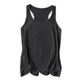 thumbnail image 4 of xfsWaSs Sleeveless Tank Tops for Women Summer Crewneck Sleeveless Top Loose Fit Casual T Shirts Solid Color Basic Racerback Tank Tops, 4 of 5