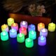 thumbnail image 4 of Decoraciones navideñas, 24 velas electrónicas para bodas, cumpleaños y eventos. Ideales para decorar cualquier espacio. Velas electrónicas aptas para fiestas navideñas en interiores y exteriores. Fabr, 4 of 5