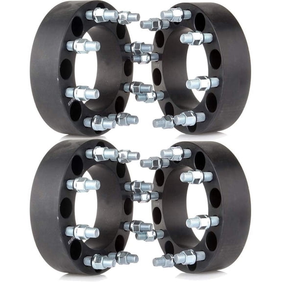 SCITOO 4X 2 inch Wheel Spacers 8 Lug 50mm 8x170mm to 8x170mm 14x2 Studs Compatible with for Excursion Wheel Spacers 2000-2005| for F250 Super Duty Wheel Spacers 1999-2014
