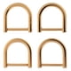 thumbnail image 1 of 4 piezas de anilla en D de aleación de zinc para bolsos, correa de hombro ajustable circular, accesorio para bolsos de manualidades, accesorios, hebilla circular para mochila., 1 of 6