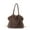 Brown, variant on CHUMUD Furry Purse Winter Fluffy Bags for Women Fuzzy Tote Bag Handbags Faux Fur Bag Fluffy Shoulder Crossbody Bag