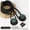 Sci-Fi Blue-Black, variant on Quick Twist No Tie Shoe Laces, Twist-Button Rotating Dial Lazy Shoelaces, Thick Flat Elastic Replacement Laces,One Size Fits All, for Kids Adults