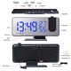 thumbnail image 5 of Reloj despertador de proyección para dormitorio, reloj despertador digital con pantalla LED, radio FM, reloj ruidoso con pantalla LED, pantalla de temperatura y humedad, 5 of 8