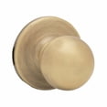 thumbnail image 2 of Kwikset 92001-515 Antique Brass Polo Knob Passage Set, 2 of 4
