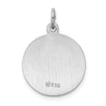 thumbnail image 3 of Sterling Silver Rhodium-plated Our Lady of Guadalupe Medal, 3 of 3
