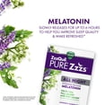 thumbnail image 5 of ZzzQuil PURE Zzzs Melatonin All Night Extended Release Tablets, Dietary Supplement, 28 Count, 5 of 10