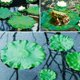 thumbnail image 5 of Almohadilla para estanques, 5 piezas de loto artificial, lotos de espuma flotantes de agua realistas, almohadilla de lirio falsa para estanque de jardín doméstico, 5 of 5