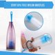 thumbnail image 4 of Limpiador de cepillo de botella 5 paquetes-Cepillo de limpieza largo de botella de agua y paja-Juego de exfoliante de alambre de cocina compatible con el lavado, decantador de vino, bebé, Kombuc Afortunado Sencillez, 4 of 5