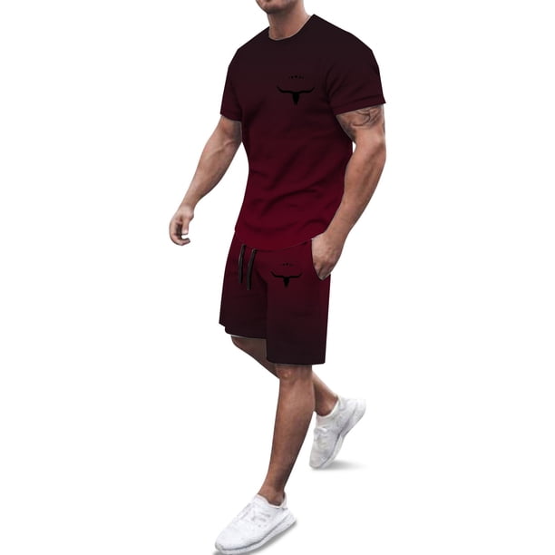 Playeras De Compresión Para Hombre, Conjunto De Dos Piezas De Camiseta Y Pantalones Cortos De Manga Corta Con Estampado Completo De Alemania Para Hombre Y Conjunto De Camisa Y Pantalón Corto.