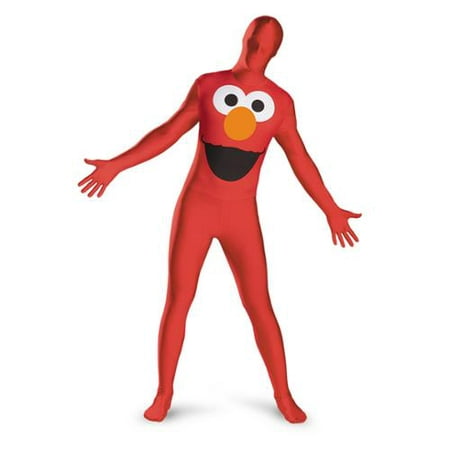 Sesame Street Elmo Bodysuit Teen/Adult Costume