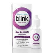 Blink-N-Clean Contact Lens Drops, from Bausch + Lomb, 0.5 FL OZ