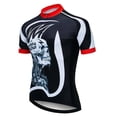 thumbnail image 3 of Maillot de carreras de verano con cremallera completa, ajustado, de manga corta, ropa de ciclismo profesional para exteriores, camisetas de bicicleta con bolsillo, 3 of 5