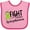 Pink and Fuchsia, variant on Inktastic Fight Lymphoma Lime Ribbon Boys or Girls Baby Bib