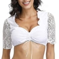 thumbnail image 1 of Blusa de encaje elegante para mujer para Oktoberfest, 1 of 2