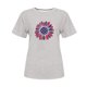thumbnail image 4 of Tops Cortos para Mujeres Bandera de Moda Impresa Cuello Redondo, Camiseta de Manga 3/4 para Uso Diario, Casero Y Cómodo, 4 of 4