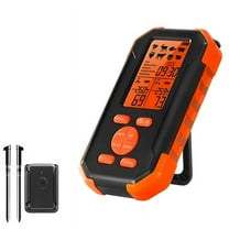 Digital Wireless Meat Thermometer 328FT Remote Range Smart Cooking Rechargeable with Alert Function