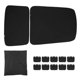 thumbnail image 1 of 2Pcs Roof Glass Sun Shade Car Sunroof Sun Visor Replacement For Tesla Model 3 2018 to 2023 Black, 1 of 5