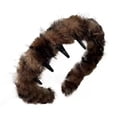 thumbnail image 2 of Fiudx Diadema de Leopardo, Aro de Leopardo con Agarre Cómodo, Banda Ondulada Antideslizante para Los Dientes, Elegante Diadema En Forma de U, Ideal para Día a Día, para Mujeres, Hombres y Adolescente, 2 of 5