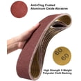 thumbnail image 6 of 112PCS 4"x36" Belt and 6" Disc Sander Sanding Belts 60-400 Discs 60-1000 Grit, 6 of 7