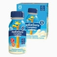 thumbnail image 1 of PediaSure Complete, Nutritional Supplement, Kids Nutritional Shake That Can Be Used As Breakfast Drink With Meal, Vanilla, 4x235-mL Bottles, 1 of 9
