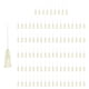thumbnail image 1 of Paquete de 100 agujas de dispensación de punta roma, puntas de dispensación de acero inoxidable de 30 gauge con bloqueo Luer, aguja dispensadora roma de 1" para medir y rellenar tintas, amarillo claro, 1 of 6