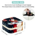 thumbnail image 5 of Santa Claus Travel Portable Jewelry Organizer Box for Rings, Earrings, Necklaces, Bracelets, and More - Suitable for Girls and Women, 5 of 6