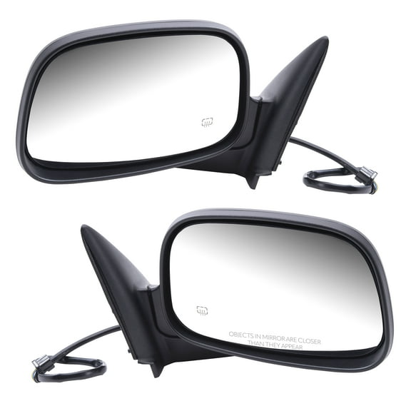 Brock Power Mirror for 2001-2004 Dakota Heated Manual Fold Set 55077252AE 2001-2003 Durango