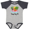 thumbnail image 3 of Inktastic Tampa Bay Florida Flamingo Girls Baby Bodysuit, 3 of 5