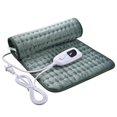 thumbnail image 1 of Jinsinto Extra Large Heating Pad with Rapid Heat Technology and 6 Temperature Settings, Flannel Heating Pad/Back/Neck/Shoulder/Abdominal/Leg Pain Relief (Green) 60*30cm, 1 of 5