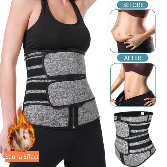 keepw Neoprene Waist Trainer Corset Trimmer Belt for Women Adjustable Waist Cincher Slimmer No.3
