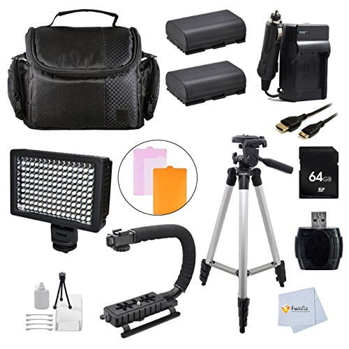 Accessory Kit For Canon Vixia Hf R52 Hf R50 Hf R500 Hf R42 Hf R40 Hf R400 Hf R62 Hf R60 Hf R600 Includes 50 Quot Tripod 2 Batteries Charger