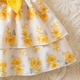 thumbnail image 7 of TAmten 18-24 Month Girl Clothes Ruffled Sleeveless Top Skirt 2pcs Toddler Girl Summer Clothes(Yellow,18-24 Months), 7 of 7