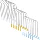 thumbnail image 2 of 24pcs Hot Roller Clips Hair Curler Roller Replacement Clips Hot Roller Accessories, 2 of 2