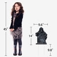 thumbnail image 5 of 5.7FT Black Hanging Ghost Reaper with LED Sound + 6 Tombstone Yard Signs – Motion-Activated Graveyard Decor for Large Outdoor Spaces, 5 of 8