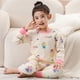 thumbnail image 4 of Pijamas térmicos para niños y niñas, ropa interior de invierno, conjuntos de pijamas cálidos para niños de 2, 4, 5, 6, 8, 10, 12 y 13 años, 4 of 5
