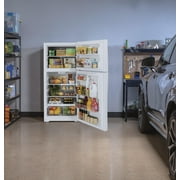 GE GTS22KGNRWW 21.9 Cu. Ft. White Top Freezer Refrigerator