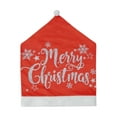 thumbnail image 2 of 2025 & CISIL - Christmas Chair Covers Christmas Table And Chair Decorations Atmosphere Props Soft Cushions, 2 of 5