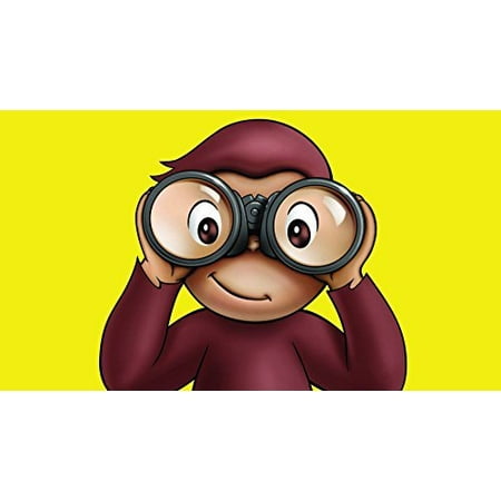 1 2 Sheet Curious George Edible Photo Birthday Cake Topper